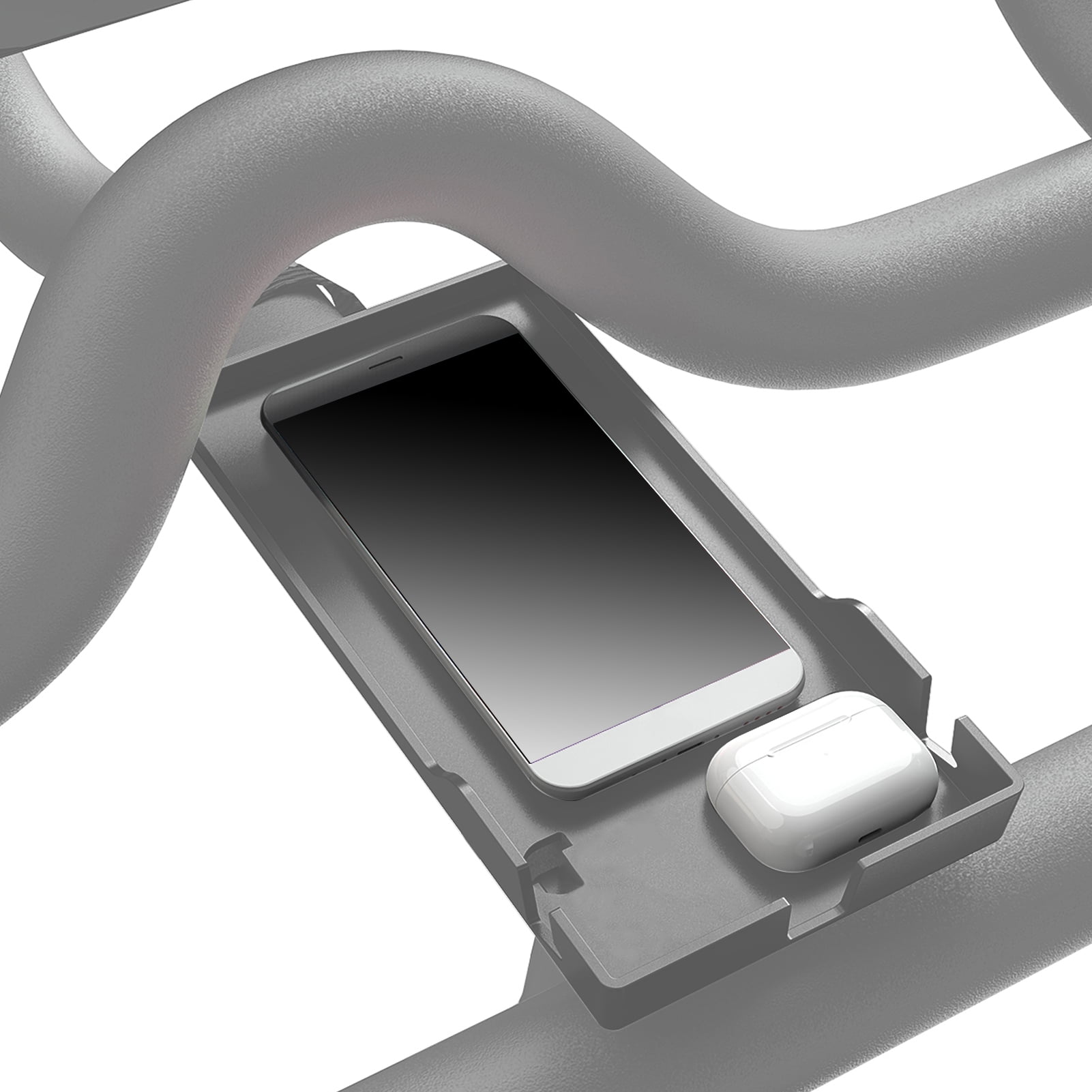 Mobile Phone Holder Replacement for Peloton Bike Tablet PC Cell Phone Earphone Case Mount Tray with Charging Slot Walmart
