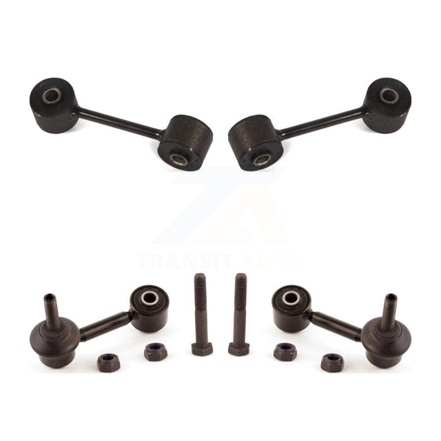 TOR Front Rear Suspension Stabilizer Bar Link Kit for Car Volkswagen Jetta City with 2 Holes - Left Right Side (Driver Passenger) KTR-102149