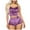 Light Purple, variant on Plus Size Lingerie Women Bodysuit Corset Tops for Women Women's Lingerie Black L