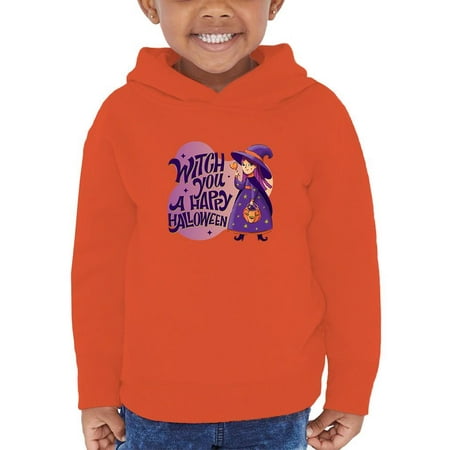 

Witch You A Happy Halloween Hoodie Toddler -Image by Shutterstock 4 Toddler