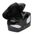 thumbnail image 3 of X1 Auriculares inalámbricos IPX7 Auriculares Bluetooth 5.1 Impermeables con Estuche de Carga para Deportes Fitness Viajes Negro, 3 of 5