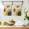 thumbnail image 3 of Farmhouse Sunflowers Kitchen Towels Set of 1, Vintage Bees Airplane Country Floral Absorbent Dish Towels for Kitchen, Microfiber Hand Towel, Quick Drying Tea Towel for Cleaning Decorative Dishcloths, 3 of 7