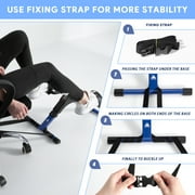 Evoland Pedal Exerciser, Fitness Folding Exerciser Peddler for Arm Leg Workout, Under Desk Exercise Bicycles