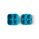 thumbnail image 2 of Bandeja para hielo Houdini, forma de esfera grande, silicona, 4 bolas, azul, 2 of 5