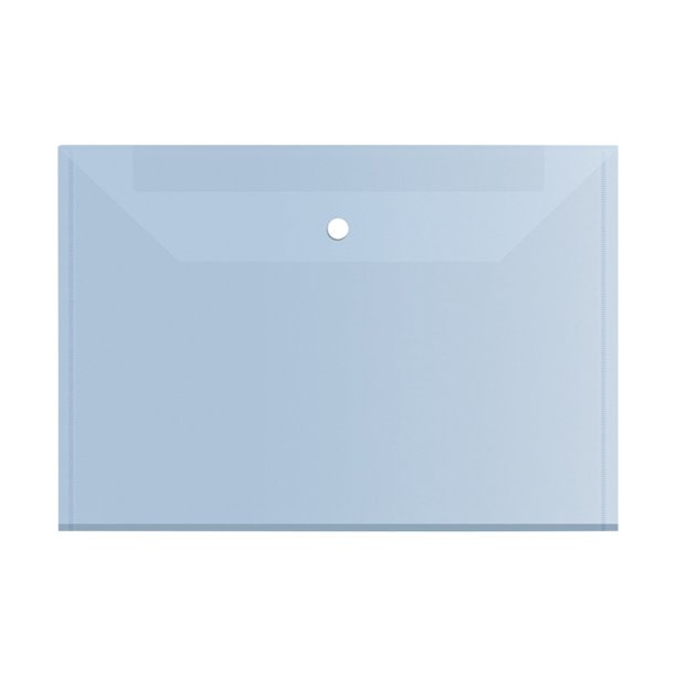 Bolsa para documentos A4 transparente y gruesa con cierre a presión, impermeable, de plástico, para archivar documentos en la oficina, la escuela y el hogar. Medidas: 325 x 230 mm. Capacidad para 200