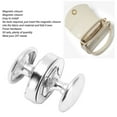thumbnail image 3 of 50 Set Sewing Buttons, Alloy  Bag Clasps Fastener Clasps Purse  Fasteners Bag Button Clasps Hardware Closures Fastener For Handbag Clothes Sewing 14x4mm, 3 of 8