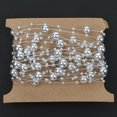 thumbnail image 2 of simhoa Rideau de Perles Ruban Guirlande de Perles Rideau de Porte Perlé pour Décoration de Mariage, 2 of 8