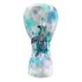 thumbnail image 2 of Yuyamidu Watercolor Sea Turtle Golf Club Head Covers for Woods, Driver, Fairway, Hybrid Waterproof PU Leather Golf Head Cover, 2 of 7