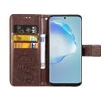 thumbnail image 4 of Galaxy S20+ Case, S20 Plus Wallet Case, Allytech Slim Fit PU Leather Folio Flip Kickstand Magnetic Clasp Book Style Wrist Strap Cards Slots Case Cover for Samsung Galaxy S20 Plus 6.7",Brown, 4 of 6