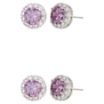 thumbnail image 3 of Pendientes Minnieouse 1 par de tuerca para mujer color sólido diamantes de imitación redondos a la moda para fiesta joyería adorno, 3 of 6