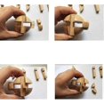 thumbnail image 1 of Puzzle Magic Ball Brain Teasers Toy Intelligence Game Handmade Wooden, 1 of 2