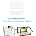 thumbnail image 4 of 2026 New 30 Pack 6 Inch Flea Trap Refill Glue Boards, High Adhesive Square Sticky Pads, Disposable Replacement Sheets for Indoor Light Traps, Effective for Flea and Bed Bug Removal, 4 of 7