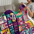 thumbnail image 3 of Aaahh!!! Real Monsters Flannel Blanket Fun and Cozy Throw Blanket Perfect for Bedroom Playroom or Travel Ideal Gift for Boys and Girls 60"x80", 3 of 7