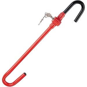 CARTMAN Steering Wheel Brake Lock, Red Anti-Theft