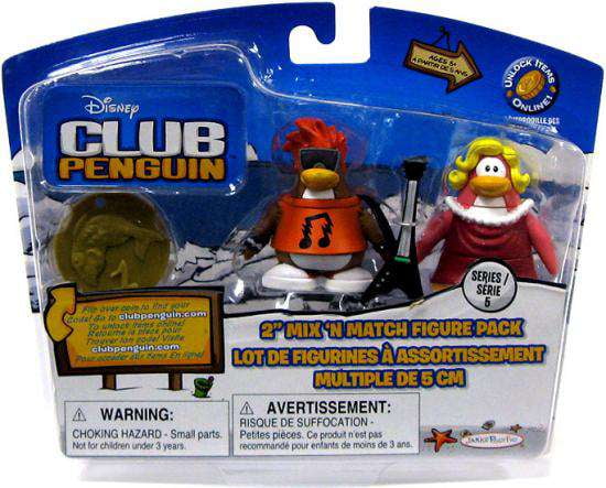 [専用出品] penguin1102 Club Penguin Mix 'N Match Series 1 Space Alien & Spaceman