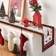 thumbnail image 2 of Billuyoard Tapete de navideño reutilizable, amplia aplicabilidad para mesas de comedor y mesas de centro, decoración de Mostrada tres 33x183cm, 2 of 6