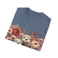 thumbnail image 4 of Cute Sea Otter Tee with Boho Flowers - 4 Color Options Available, 4 of 8