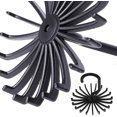 thumbnail image 3 of SHAR Adjustable Rotating Tie Belt Rack Organizer for Closet Storage - Pack of 2, 3 of 5