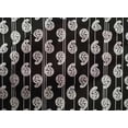 thumbnail image 5 of oneOone Cotton Cambric Black Fabric Block Craft Projects Decor Fabric Printed By The Yard 56 Inch Wide, 5 of 5