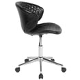 thumbnail image 2 of Flash Furniture Cambridge Home and Office Upholstered Low Back Chair in Black Vinyl, 2 of 4