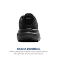 thumbnail image 3 of Zapatillas de Running Neutras Brooks Ghost 17 para Mujer Negro 11.5 Extra Ancho, 3 of 6