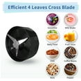 thumbnail image 2 of La Reveuse Personal Size Blender 250 Watts Power for Shakes Smoothies Seasonings Sauces with 1 Piece 15 oz Cup,1 Piece 10 oz Mug,BPA Free (Black), 2 of 8