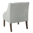thumbnail image 2 of HomePop Modern Swoop Arm Accent Chair, 2 of 5