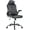 Grey, variant on YRLLENSDAN Adjustable Swivel Rolling Adults Teens Gaming Chair with Headrest and Armrest, Black