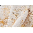 thumbnail image 4 of Cassilda Luxury Chinchilla Faux Fur Gilded Throw Blanket (50" x 60"), 4 of 6