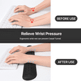thumbnail image 7 of OWNTECH Wrist Rest Pad for Laptops Computer Keyboard and Mouse Ergonomic Keyboard Mouse Wrist Rest Support Pad, 7 of 7