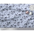 thumbnail image 3 of Soimoi Modal Satin Fabric Coconut Tree,Bird & Sailboat Beach Print Fabric by The Yard 42 Inch Wide, 3 of 3