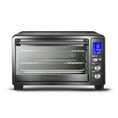 Farberware Black Stainless Steel Toaster Oven Walmart Com