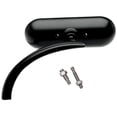 thumbnail image 2 of Arlen Ness Micro Mini Oval Black Left Mirror (13-412), 2 of 2