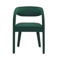 thumbnail image 5 of Side Dining Chair, Green, Velvet, Kitchen Cafe Bistro Hospitality Restaurant, Modern Contemporary Boutique HB35944, 5 of 10