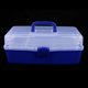thumbnail image 5 of Contenedor de Decoración de Uñas Baoblaze de Plástico 3 Capas Organizador Azul, 5 of 8