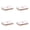 A-4Pcs, variant on 9*12" 1 Tier Stackable Food Storage Containers Clear Baked Goods Container with Lid, Airtight Cookie Carrier for Muffins Macarons, Dessert Carrier with Time Recorder, for Home Kitchen Pantry
