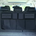 thumbnail image 7 of SPRING PARK Car Rear Seat Back Mesh Storage Bag Multi-Pocket Hanging Trunk Pouch Organizer, 7 of 7