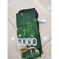 thumbnail image 2 of Green Christmas shower curtain,golden Christmas bell,snowflakes Waterproof Shower Curtain 12 Hooks Decor Bath Curtain Modern Bathroom Accessories Shower Custom 72 x 72 inch, 2 of 5