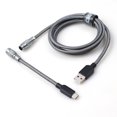 thumbnail image 1 of USB to Type C Mechanical Keyboard Cables with YC8 Aviator Detachable Connector Customizable Long Straight Length 1.5M , Short length 14cm Y6, 1 of 1