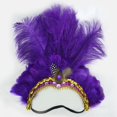 thumbnail image 1 of Tocado para danza del vientre, suministros de Halloween, diadema para danza, tocado de plumas, diadema navideña para mujer, diadema exterior, 1 of 6