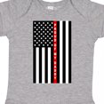 thumbnail image 4 of Inktastic Firefighter Daddy Flag Boys or Girls Baby Bodysuit, 4 of 5