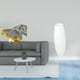thumbnail image 2 of Manta de punto a rayas, suave y cálida, decoración rústica para dormitorio, sofá, cama, silla con pantalla de lámpara sencilla, lámpara de pie, jaula, 2 of 8