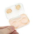 thumbnail image 4 of Unique Bargains 1 Set Contact Lens Case Contact Lens Container Contact Lens Carrier Puppy Style C 2.36"x1.65"x1.1" Orange, 4 of 5