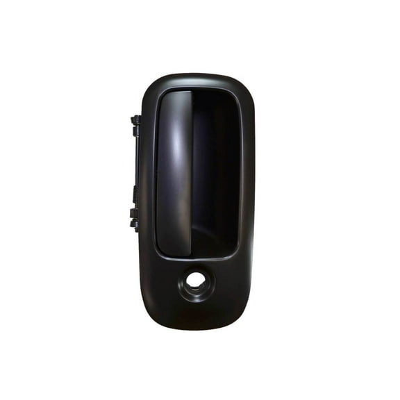 PT Auto Warehouse GM-3906S-RR - Outer Exterior Outside Door Handle, Smooth Black - Hinged, Passenger Side Rear Fits select: 2010-2019 CHEVROLET EXPRESS G2500, 2010-2019 CHEVROLET EXPRESS G3500