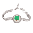 thumbnail image 1 of Pulsera de tobillera de cadena de tenis, joyería de diamantes, 1 of 3