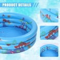 thumbnail image 5 of Kids Wading Pool, Inflatable Baby Swimming Pool with Soft Inflatable Floor for Outdoor Garden Backyard Summer Water Toys, 5 of 5