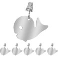 thumbnail image 1 of 6 Pièces Pinces à Nappe en Acier Inoxydable - Usage Extérieur et Intérieur, 1 of 5
