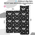thumbnail image 5 of Butterfly and Sun Gothic Pattern Teens Toddler Nap Mat with Pillow, Sleeping Mat Bag for Preschool Daycare 60"x20", 5 of 6