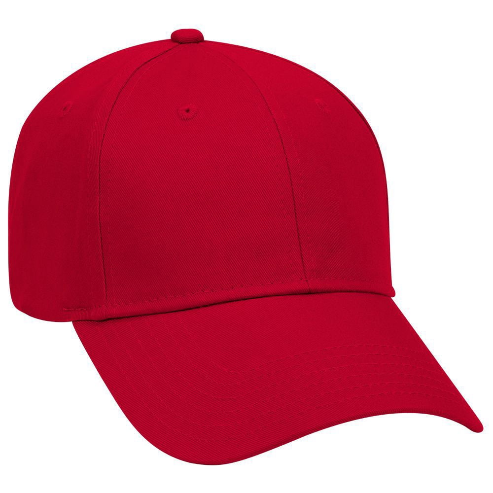 6 Panel Low Profile Baseball Cap 