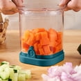thumbnail image 6 of JingChun Cup Slicer, Fruit and Vegetable Fast Slicer, Stainless Steel Fruit Slicer Cup Egg Slicer, Strawberry Cutter, Quickly Making Fruit Vegetable Salad Banana Slicer, 6 of 6